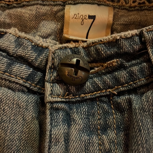 🐇 Industrial Cotton Jean shorts size 7 - Picture 6 of 7